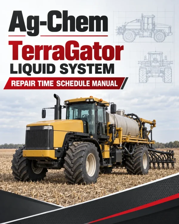 Ag-Chem TerraGator Liquid System Repair Time Schedule Manual Ag-Chem TerraGator Liquid System Repair Time Schedule Manual