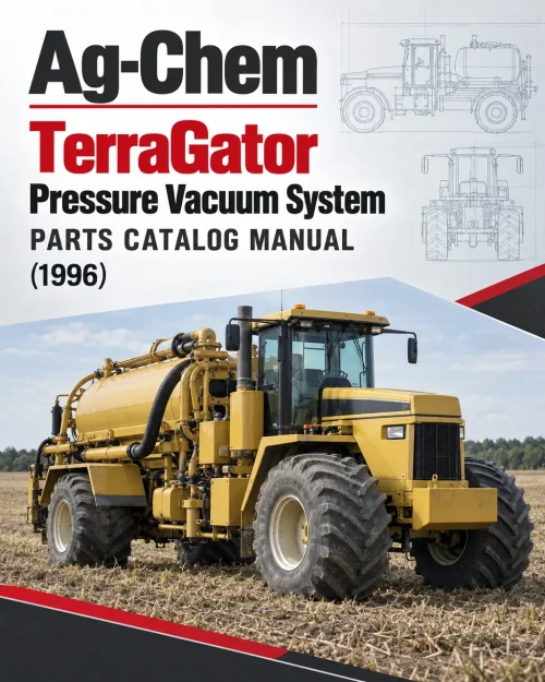 Ag-Chem TerraGator Pressure Vacuum System Parts Catalog Manual (1996) Ag-Chem TerraGator Pressure Vacuum System Parts Catalog Manual (1996)