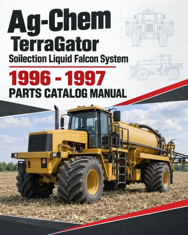 Ag-Chem TerraGator Soilection Liquid Falcon System Parts Catalog Manual (1996 - 1997)