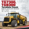 Ag-Chem TG7300, TG8300 TerraGator Chassis Parts Catalog Manual (2012 - 2014) (SN ..CXX1001 - ..EXX9999)