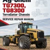 Ag-Chem TG7300, TG8300 TerraGator Chassis Service Repair Manual