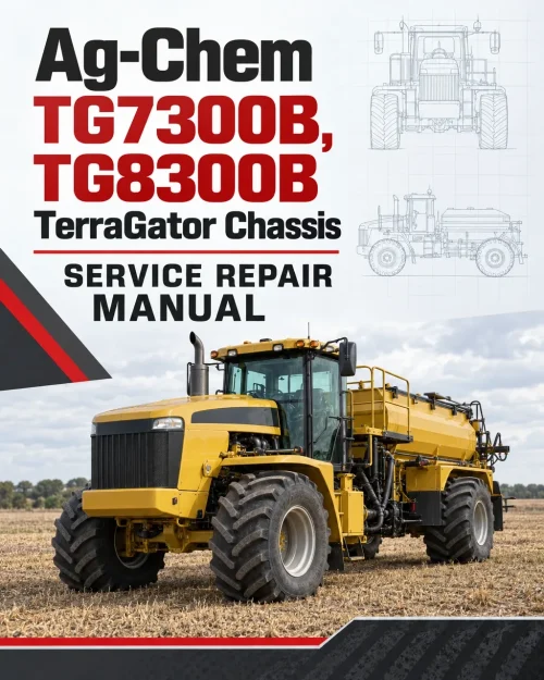 Ag-Chem TG7300B, TG8300B TerraGator Chassis Service Repair Manual Ag-Chem TG7300B, TG8300B TerraGator Chassis Service Repair Manual