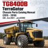 Ag-Chem TG8400B TerraGator Chassis Parts Catalog Manual (2015 - 2018) (SN ..fxxx1001-..jxxx9999)