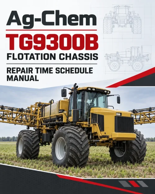 Ag-Chem TG9300B Flotation Chassis Repair Time Schedule Manual Ag-Chem TG9300B Flotation Chassis Repair Time Schedule Manual