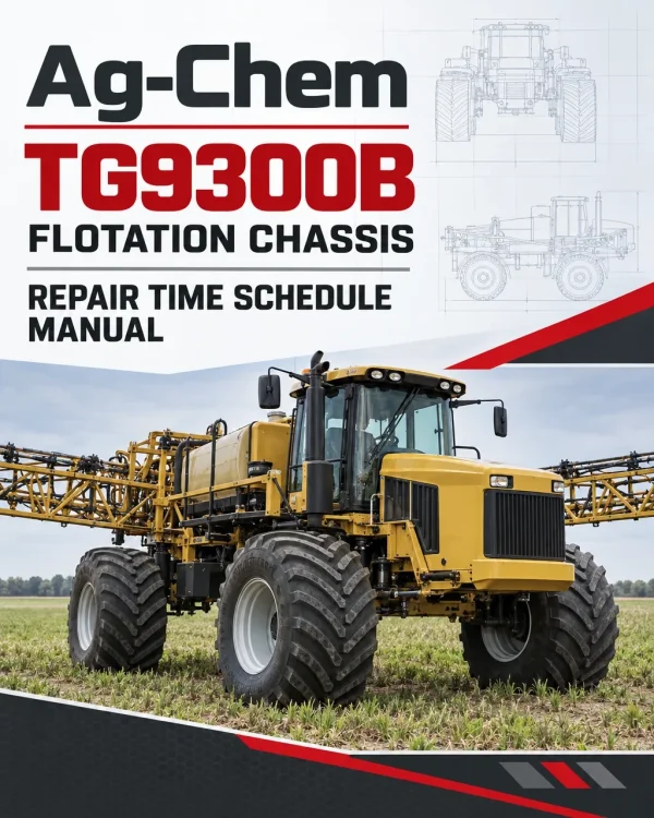 Ag-Chem TG9300B Flotation Chassis Repair Time Schedule Manual Ag-Chem TG9300B Flotation Chassis Repair Time Schedule Manual
