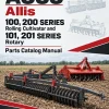 AGCO Allis 100, 200 Series Rolling Cultivator and 101, 201 Series Rotary Parts Catalog Manual AGCO Allis 100, 200 Series Rolling Cultivator and 101, 201 Series Rotary Parts Catalog Manual