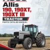 AGCO Allis 190, 190XT, 190XT III Tractor Parts Catalog Manual AGCO Allis 190, 190XT, 190XT III Tractor Parts Catalog Manual