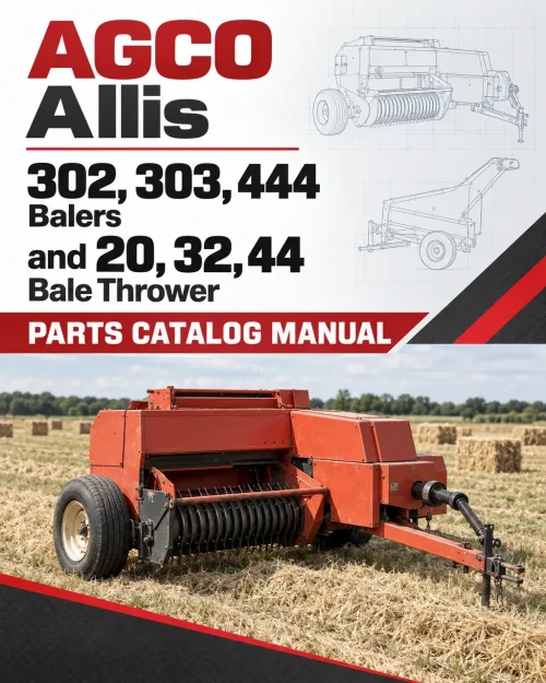 AGCO Allis 302, 303, 444 Balers and 20, 32, 44 Bale Thrower Parts Catalog Manual AGCO Allis 302, 303, 444 Balers and 20, 32, 44 Bale Thrower Parts Catalog Manual