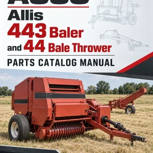 AGCO Allis 443 Baler and 44 Bale Thrower Parts Catalog Manual