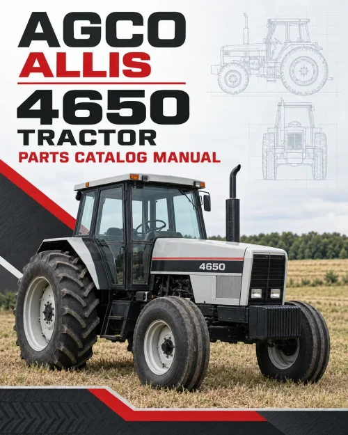 AGCO Allis 4650 Tractor Parts Catalog Manual AGCO Allis 4650 Tractor Parts Catalog Manual