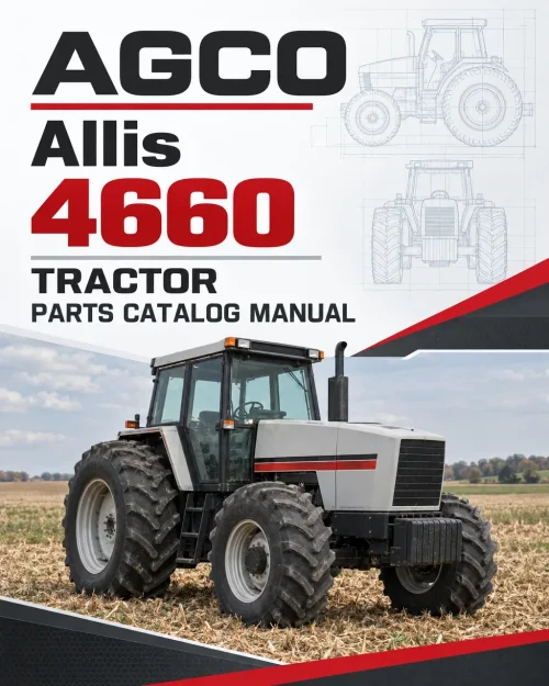 AGCO Allis 4660 Tractor Parts Catalog Manual