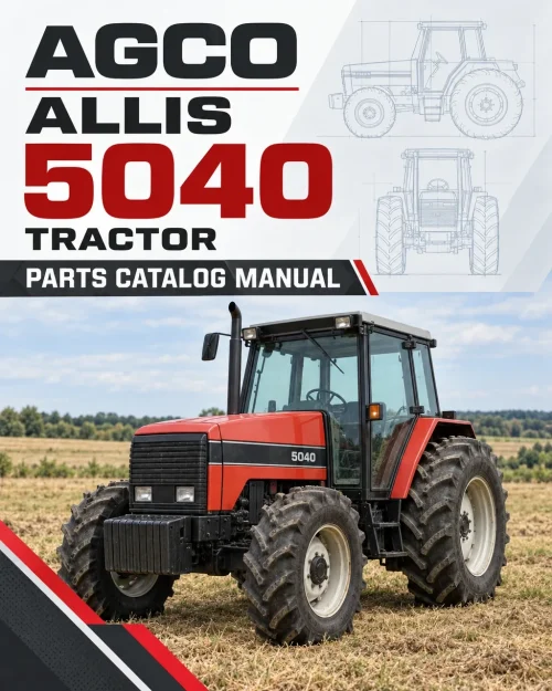 AGCO Allis 5040 Tractor Parts Catalog Manual