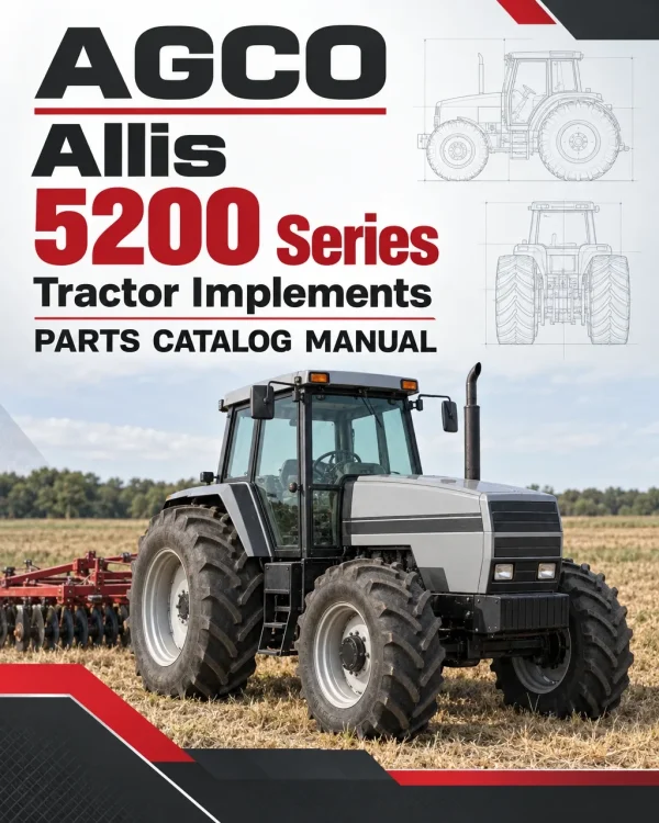 AGCO Allis 5200 Series Tractor Implements Parts Catalog Manual AGCO Allis 5200 Series Tractor Implements Parts Catalog Manual