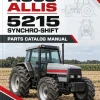 AGCO Allis 5215 Synchro-Shift Tractor Parts Catalog Manual