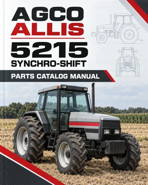 AGCO Allis 5215 Synchro-Shift Tractor Parts Catalog Manual