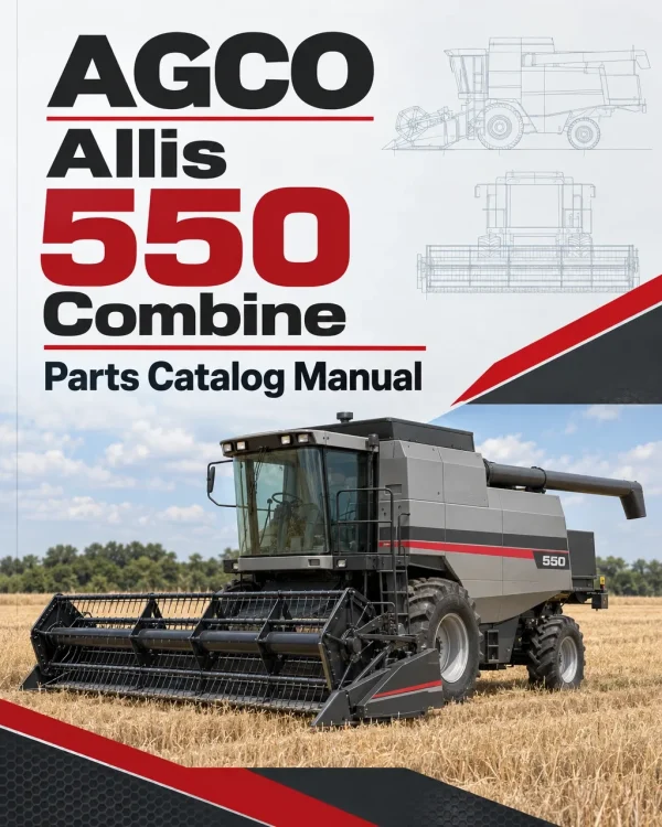 AGCO Allis 550 Combine Parts Catalog Manual AGCO Allis 550 Combine Parts Catalog Manual
