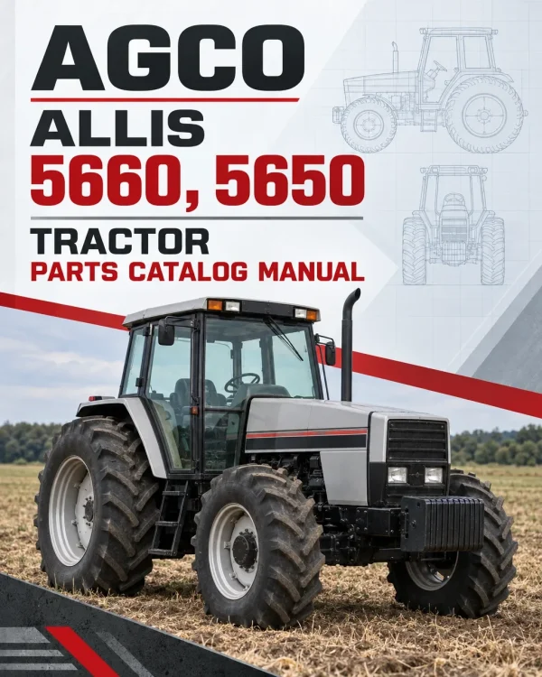 AGCO Allis 5660, 5650 Tractor Parts Catalog Manual AGCO Allis 5660, 5650 Tractor Parts Catalog Manual