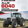 AGCO Allis 6040 Tractor Parts Catalog Manual
