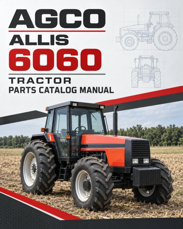 AGCO Allis 6060 Tractor Parts Catalog Manual