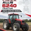 AGCO Allis 6240 Tractor Parts Catalog Manual (Vario Cab) AGCO Allis 6240 Tractor Parts Catalog Manual (Vario Cab)