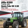AGCO Allis 6260 Tractor and Deutz-Fahr DX 3.50 Parts Catalog Manual (Star Cab) AGCO Allis 6260 Tractor and Deutz-Fahr DX 3.50 Parts Catalog Manual (Star Cab)