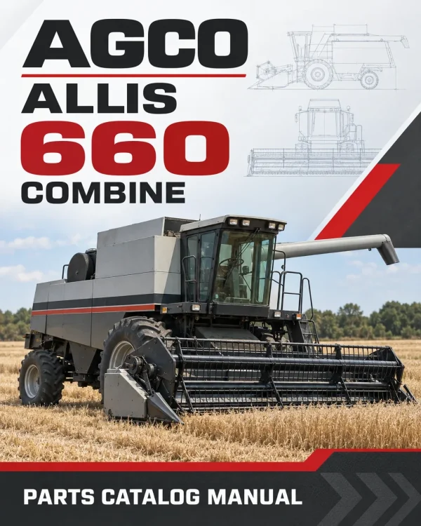 AGCO Allis 660 Combine Parts Catalog Manual