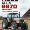 AGCO Allis 6670 Tractor Parts Catalog Manual