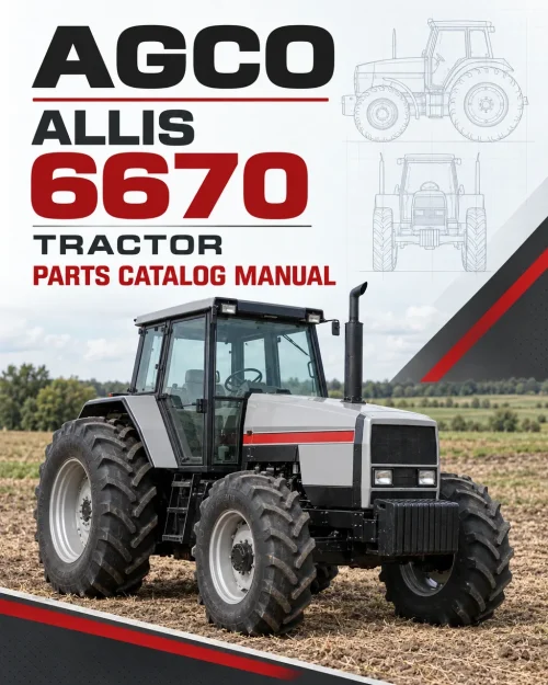 AGCO Allis 6670 Tractor Parts Catalog Manual AGCO Allis 6670 Tractor Parts Catalog Manual