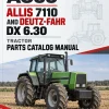 AGCO Allis 7110 and Deutz-Fahr DX 6.30 Tractor Parts Catalog Manual AGCO Allis 7110 and Deutz-Fahr DX 6.30 Tractor Parts Catalog Manual