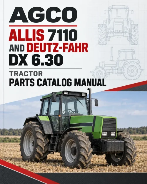 AGCO Allis 7110 and Deutz-Fahr DX 6.30 Tractor Parts Catalog Manual AGCO Allis 7110 and Deutz-Fahr DX 6.30 Tractor Parts Catalog Manual