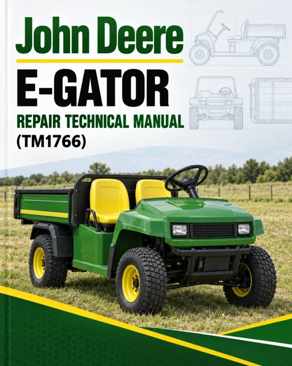 John Deere E-Gator Repair Technical Manual (TM1766) John Deere E-Gator Repair Technical Manual (TM1766)