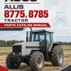 AGCO Allis 8775, 8785 Tractor Parts Catalog Manual (SN J117019 and Up)