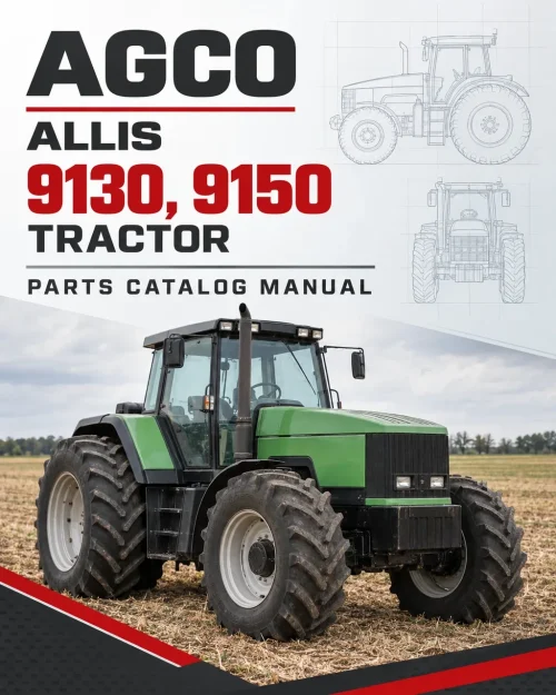 AGCO Allis 9130, 9150 Tractor Parts Catalog Manual AGCO Allis 9130, 9150 Tractor Parts Catalog Manual