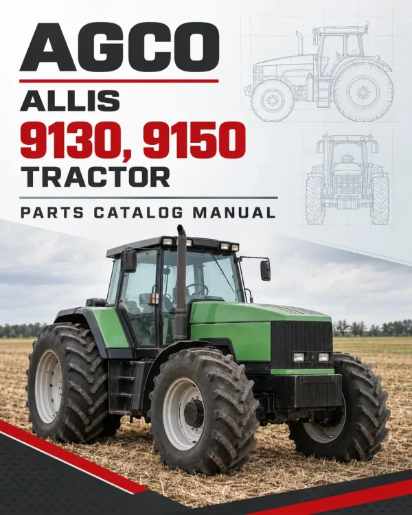 AGCO Allis 9130, 9150 Tractor Parts Catalog Manual AGCO Allis 9130, 9150 Tractor Parts Catalog Manual