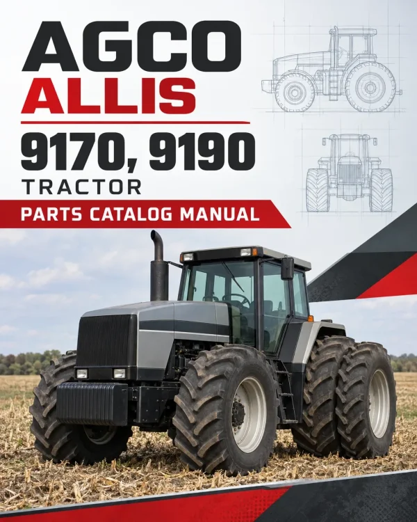 AGCO Allis 9170, 9190 Tractor Parts Catalog Manual AGCO Allis 9170, 9190 Tractor Parts Catalog Manual