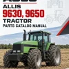 AGCO Allis 9630, 9650 Tractor Parts Catalog Manual AGCO Allis 9630, 9650 Tractor Parts Catalog Manual