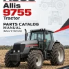 AGCO Allis 9755 Tractor Parts Catalog Manual (Before "K" SN Prefix) AGCO Allis 9755 Tractor Parts Catalog Manual (Before "K" SN Prefix)