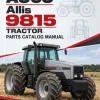 AGCO Allis 9815 Tractor Parts Catalog Manual
