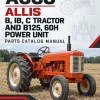 AGCO Allis B, IB, C Tractor and B125, 60H Power Unit Parts Catalog Manual