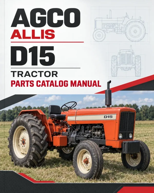 AGCO Allis D15 Tractor Parts Catalog Manual AGCO Allis D15 Tractor Parts Catalog Manual