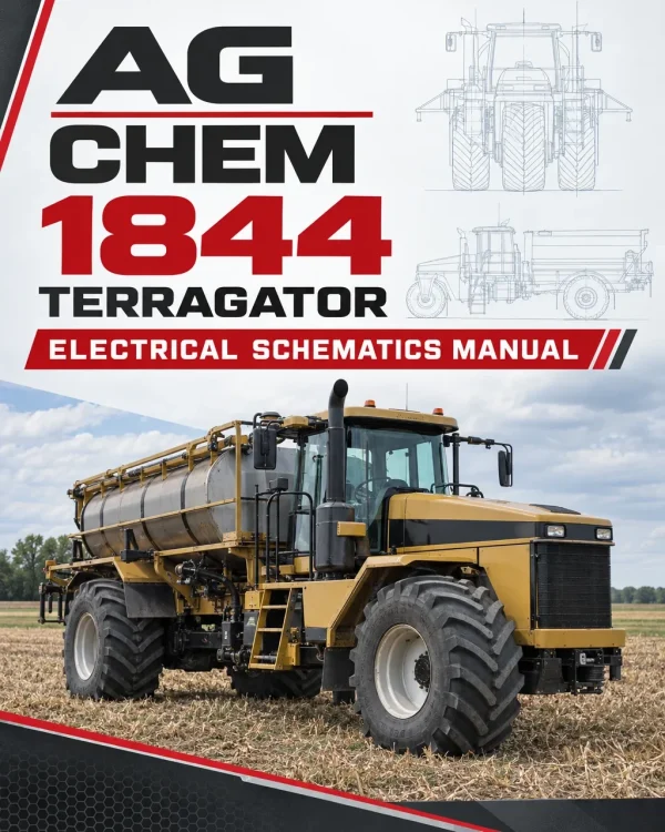 AG Chem 1844 TerraGator Electrical Schematics Manual AG Chem 1844 TerraGator Electrical Schematics Manual