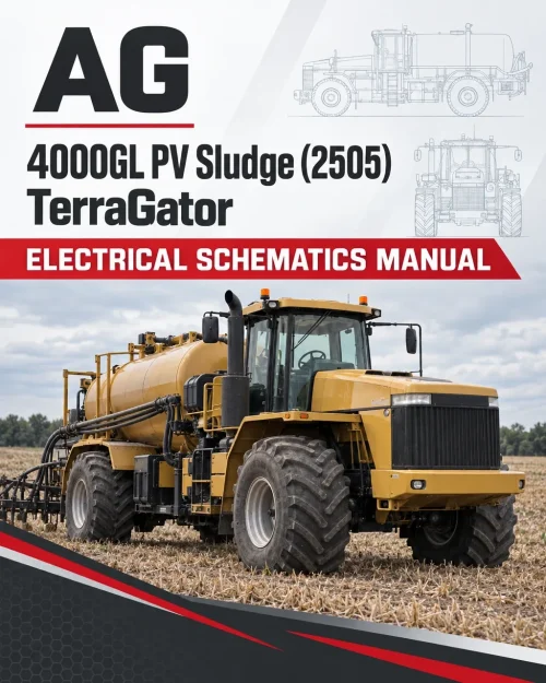 AG Chem 4000GL PV Sludge (2505) TerraGator Electrical Schematics Manual AG Chem 4000GL PV Sludge (2505) TerraGator Electrical Schematics Manual