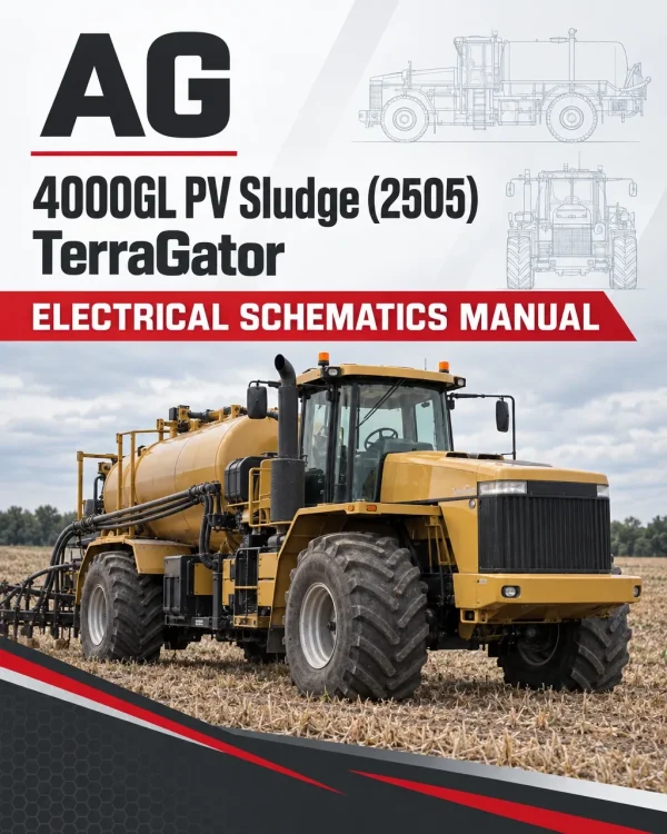 AG Chem 4000GL PV Sludge (2505) TerraGator Electrical Schematics Manual AG Chem 4000GL PV Sludge (2505) TerraGator Electrical Schematics Manual