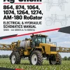 Ag-Chem 864, 874, 1064, 1074, 1264, 1274, AM-180 RoGator Electrical & Hydraulic Schematics Manual (2005 - 64 Series & 74 Series)