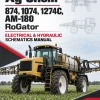 Ag-Chem 874, 1074, 1274C, AM-180 RoGator Electrical & Hydraulic Schematics Manual (2006 - 74 Series) Ag-Chem 874, 1074, 1274C, AM-180 RoGator Electrical & Hydraulic Schematics Manual (2006 - 74 Series)