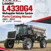 New Leader L4330G4 Multapplier RoGator System Parts Catalog Manual (2011 - 2017) (SN ..wxx1001 - ..HXXX9999) New Leader L4330G4 Multapplier RoGator System Parts Catalog Manual (2011 - 2017) (SN ..wxx1001 - ..HXXX9999)