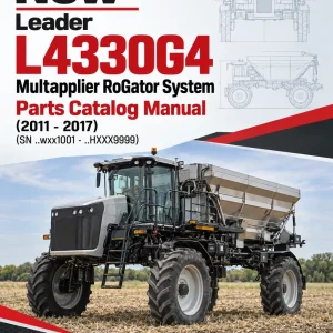 New Leader L4330G4 Multapplier RoGator System Parts Catalog Manual (2011 - 2017) (SN ..wxx1001 - ..HXXX9999)