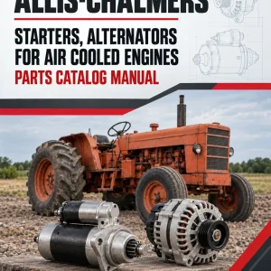 Allis-Chalmers Starters, Alternators For Air Cooled Engines Parts Catalog Manual Allis-Chalmers Starters, Alternators For Air Cooled Engines Parts Catalog Manual