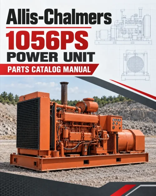Allis-Chalmers 1056PS Power Unit Parts Catalog Manual Allis-Chalmers 1056PS Power Unit Parts Catalog Manual