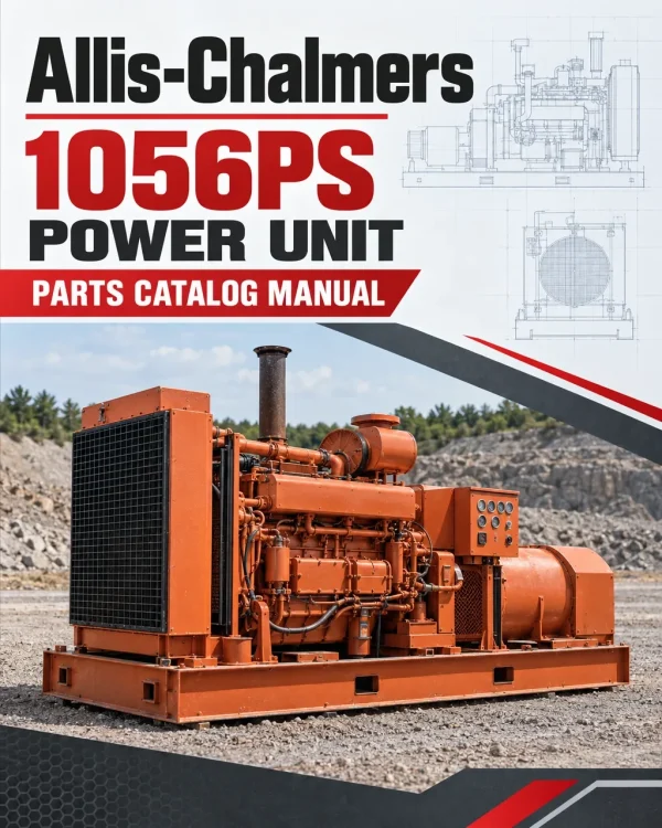 Allis-Chalmers 1056PS Power Unit Parts Catalog Manual Allis-Chalmers 1056PS Power Unit Parts Catalog Manual